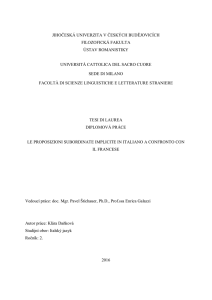 5.1. La frequenza del gerundio in italiano e in francese