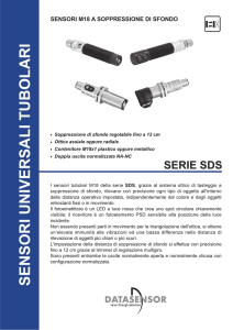 Datalogic SERIE SDS - SENSORI M18 A