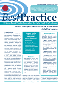 Terapia di gruppo e individuale nel trattamento della depressione