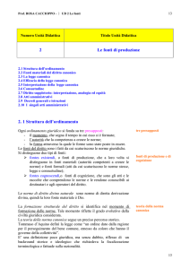 Numero Unità Didattica - Studio Legale Paternostro