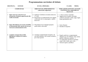 scienze - 4° ISTITUTO COMPRENSIVO – Padova