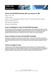 Corso di AutoCAD Avanzato a Milano
