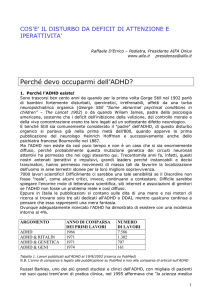 Perché devo occuparmi dell`ADHD?