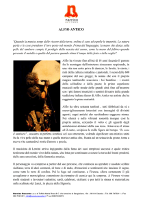 Biografia Alfio Antico 2009