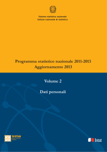 Psn 2011-2013. Agg. 2013 - Volume 2