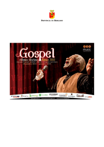 gospel 2011 - L`Eco di Bergamo