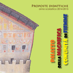 Catalogo didattica 2014_2015 - Palazzo Magnifica Comunità di