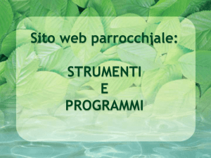 STRUMENTI E PROGRAMMI