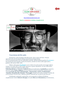 Umberto Eco - WordPress.com