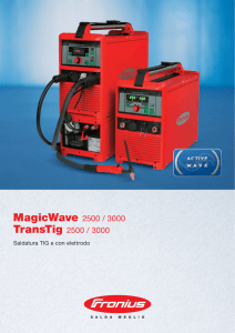 MagicWave 2500 / 3000 TransTig 2500 / 3000