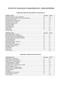 ISTITUTO TEOLOGICO MARCHIGIANO