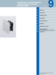Prodotti per la climatizzazione e illuminazione dei quadri SIVACON