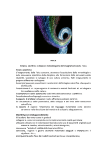 DIPARTIMENTO DI MATEMATICA E FISICA