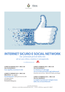 internet sicuro e social network
