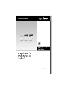 Regolatore DC Multifunzione Serie C