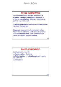 4B Rocce sedimentarie