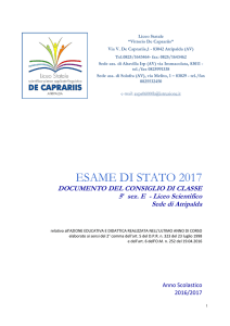 Documento V E ATRIPALDA - Liceo Scientifico "V. De Caprariis"
