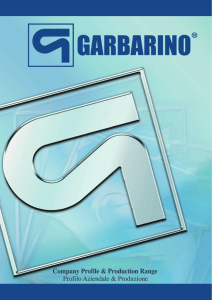 General Brochure - Pompe Garbarino
