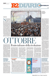 Ottobre - La Repubblica