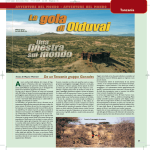 Tanzania - La gola di Olduvai