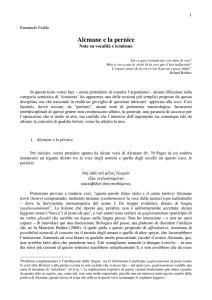 Alcmane e la pernice - Web server per gli utenti dell`Università degli