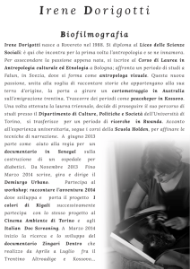 Biografia Irene Dorigotti
