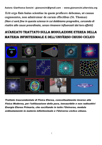 Cosmo Modulazione - modulazione eterea della materia