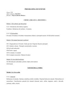 programma di scienze - Liceo "Alessandro Volta"