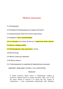 Capitolo 3 Motore asincrono - Servizio di Hosting di Roma Tre