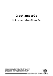 Giochiamo a Go - Federazione Italiana Gioco Go
