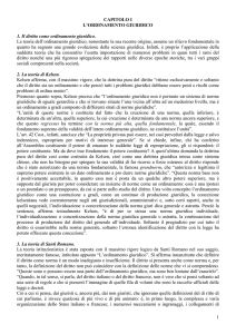 1 CAPITOLO I L`ORDINAMENTO GIURIDICO 1. Il diritto