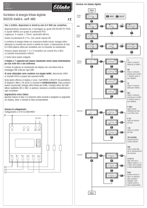 Contatore di energia trifase digitale DSZ12D-3x65A, certf. MID