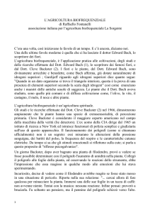 L`AGRICOLTURA BIOFREQUENZIALE di Raffaello Fontanelli