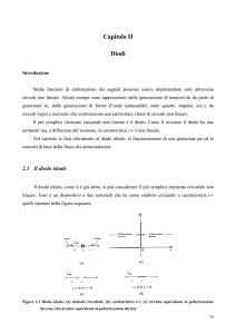 Capitolo II Diodi