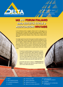 IAS e il FORUM ITALIANO della SOCIETÀ CIVILE e