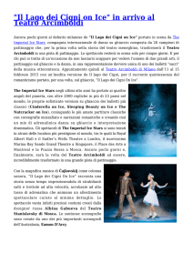 "Il Lago dei Cigni on Ice" in arrivo al Teatro Arcimboldi
