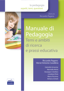 La pedagogia e le scienze dell`educazione