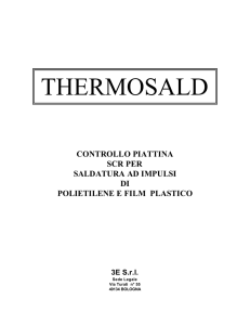 thermosald - 3E s.r.l.