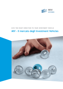 MIV – Il mercato degli Investment Vehicles