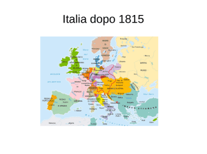 Italia dopo 1815