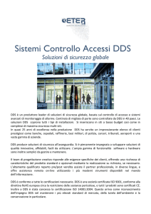 Sistemi Controllo Accessi DDS