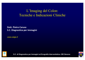 L`Imaging del Colon: tecniche e Indicazioni Cliniche