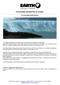 Programma Patagonia argentina e cilena