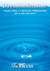 l`acqua dolce è l`elemento indispensabile per la vita sulla terra l