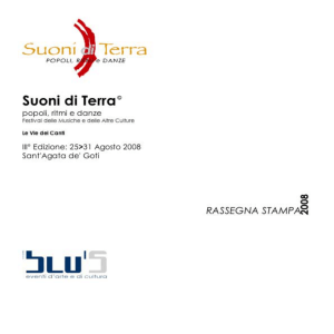 2008 - Suoni di Terra