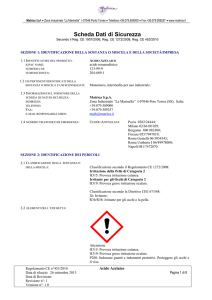 Scheda Dati di Sicurezza