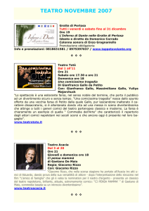 teatro novembre 2007