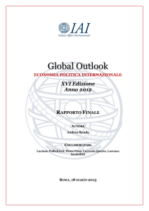 Global Outlook - Istituto Affari Internazionali