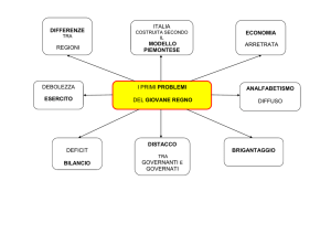 differenze regioni italia modello piemontese deficit