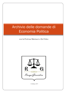 Archivio delle domande di Economia Politica